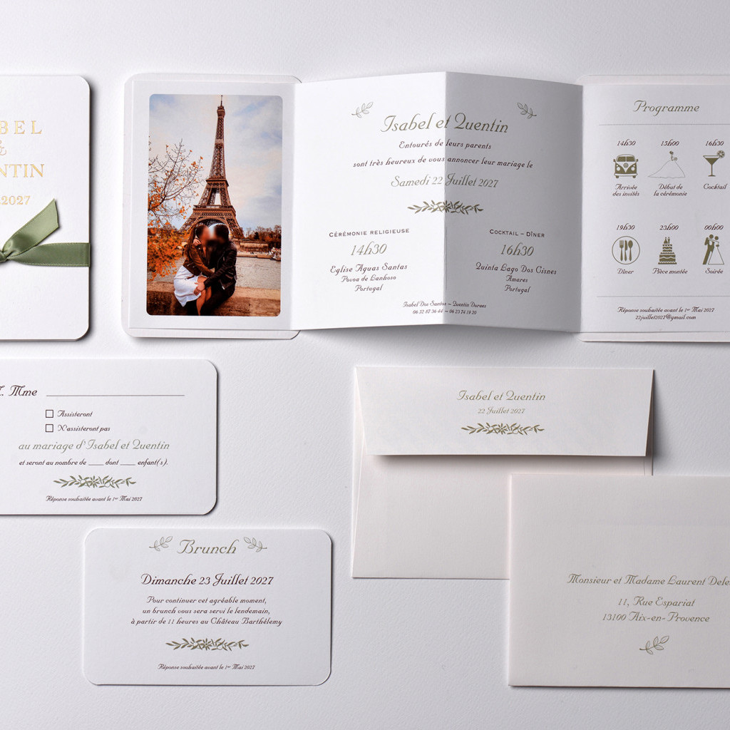 Passport Blanc / Isabel & Quentin