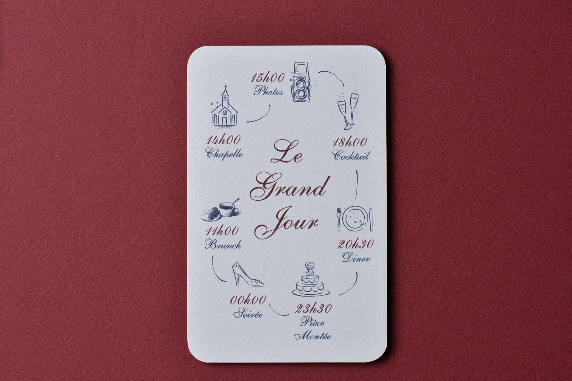 Carton Programme Blanc Naturel / Passport Rouge Basque