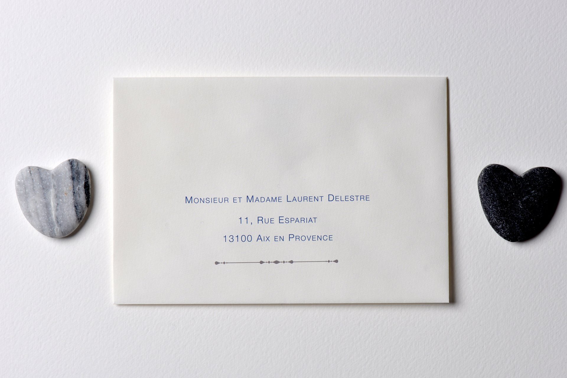 Impression Adresse Enveloppe / 120 x 180 mm / Gallery Mariage en bord de Mer