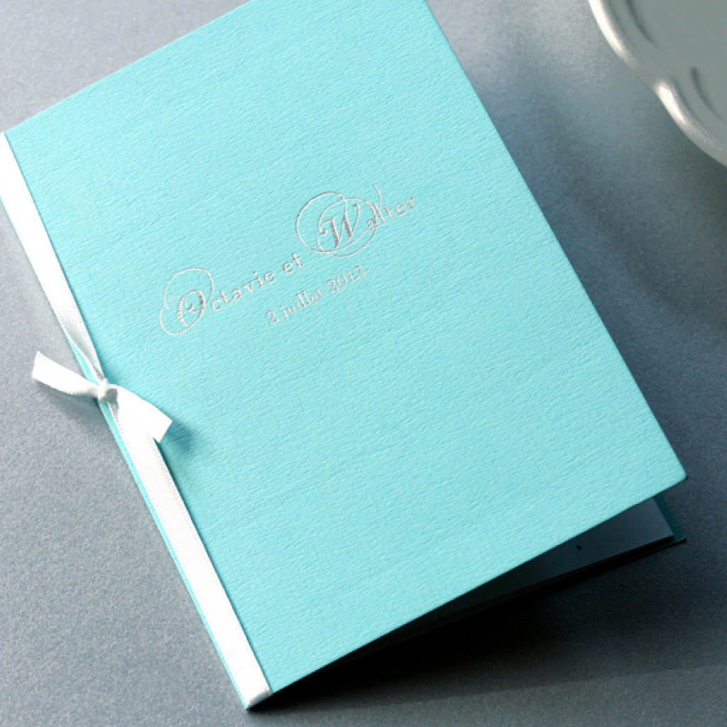 Menu Colors Bleu Turquoise